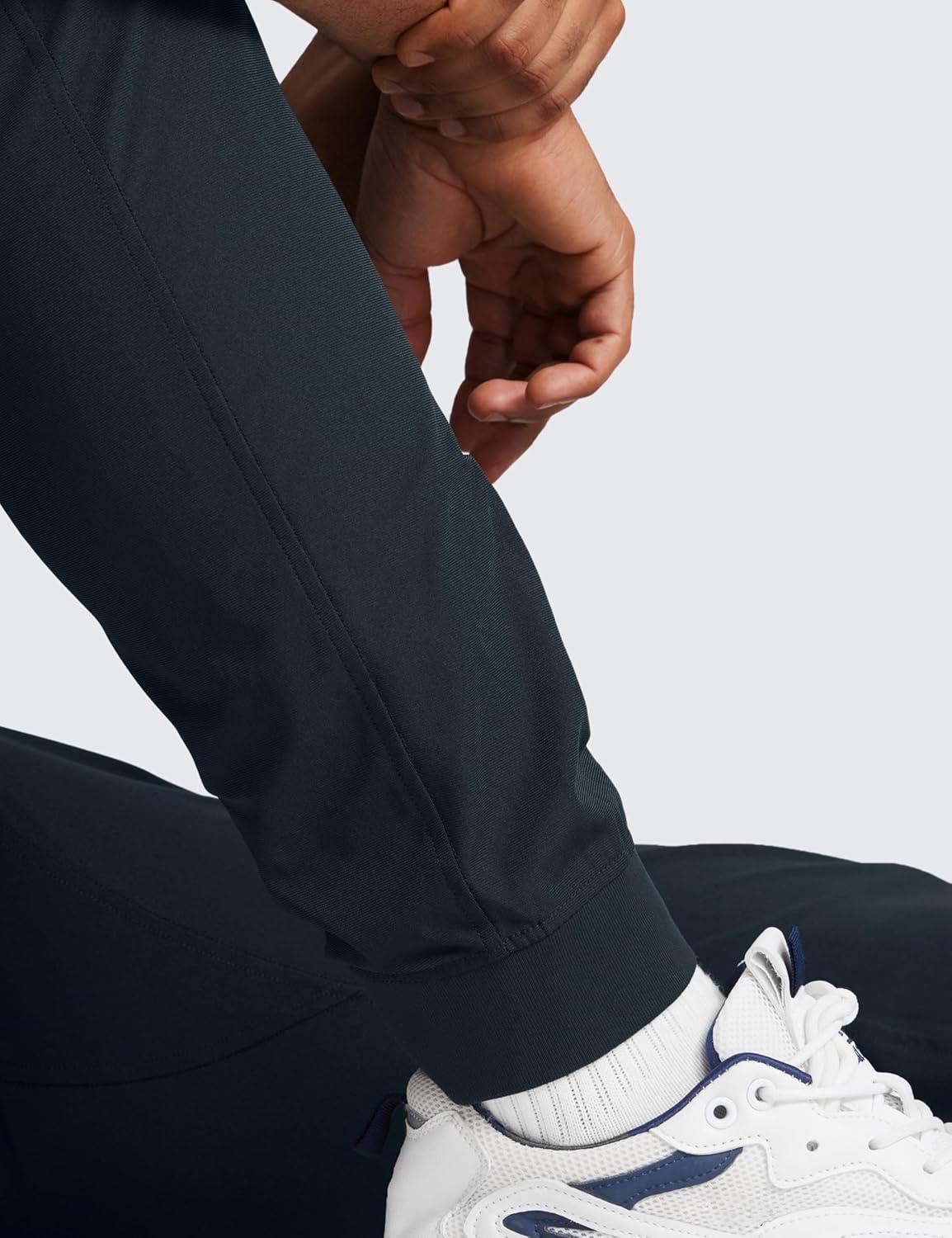 imageCRZ YOGA All Day Comfy PullOn Golf Joggers for Men 28quot30quot32quot Quick Dry Lightweight Work Casual Pants with PocketsTrue Navy