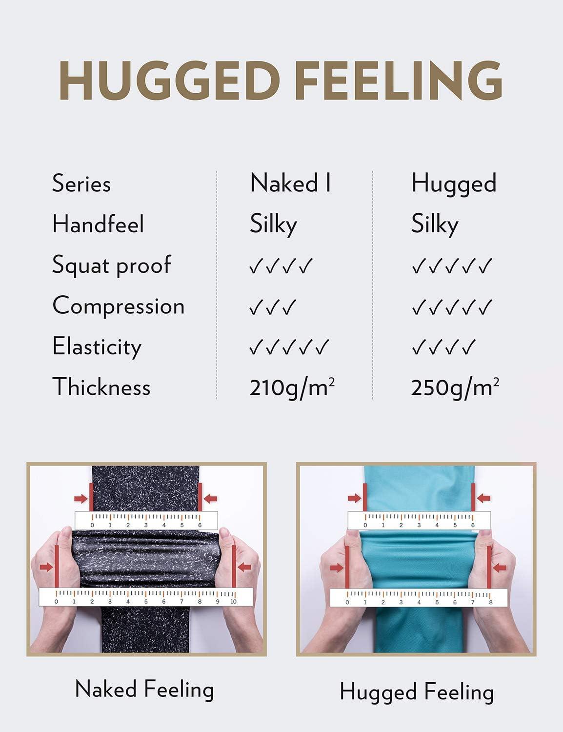 imageCRZ YOGA Brushed Naked Feeling Workout Leggings 25quot High Waisted Gym Compression Tummy Control Womens Yoga PantsMelanite