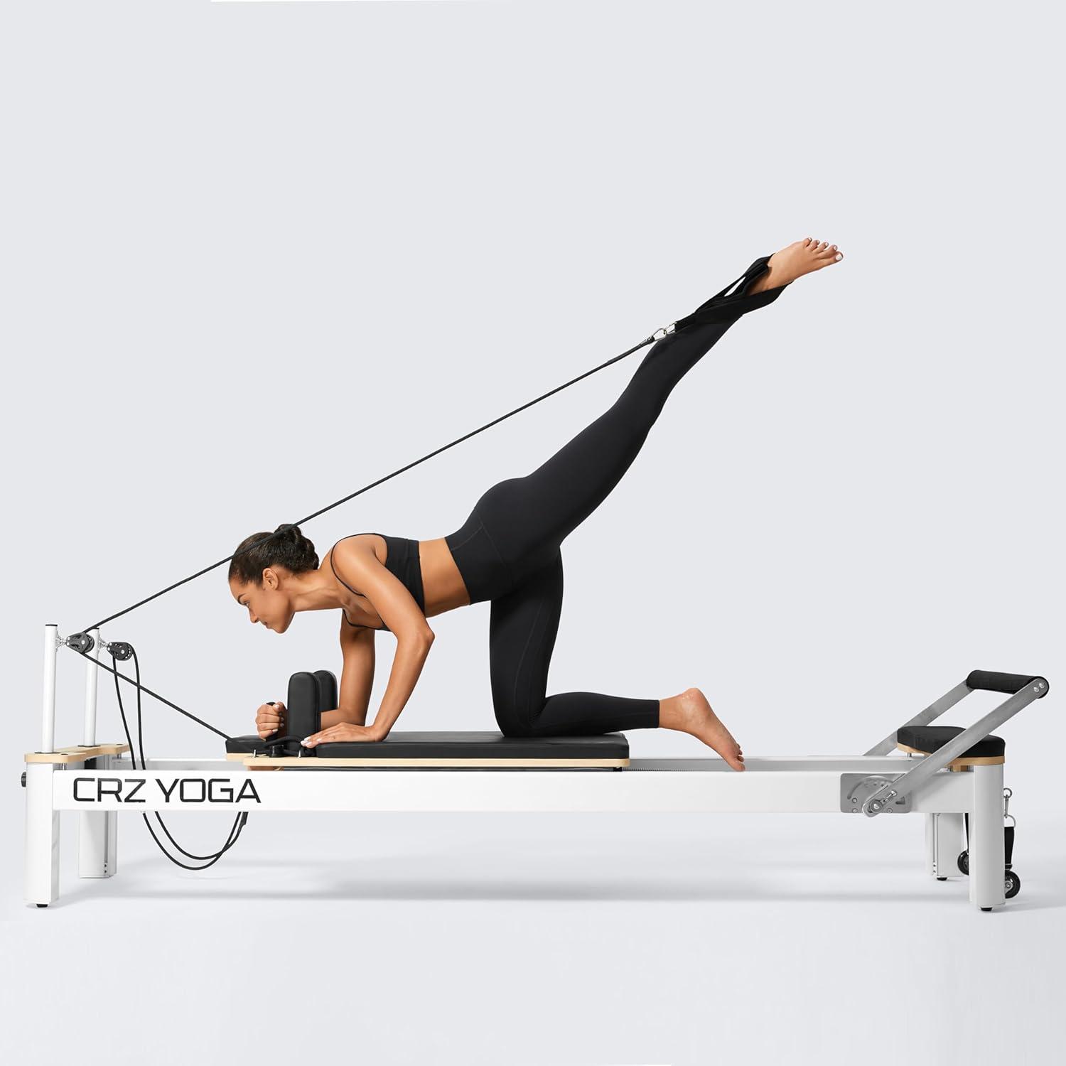 imageCRZ YOGA Butterlift Workout Leggings 28quot High Waisted Pilates Gym Athletic Womens Yoga Pants Buttery SoftBlack