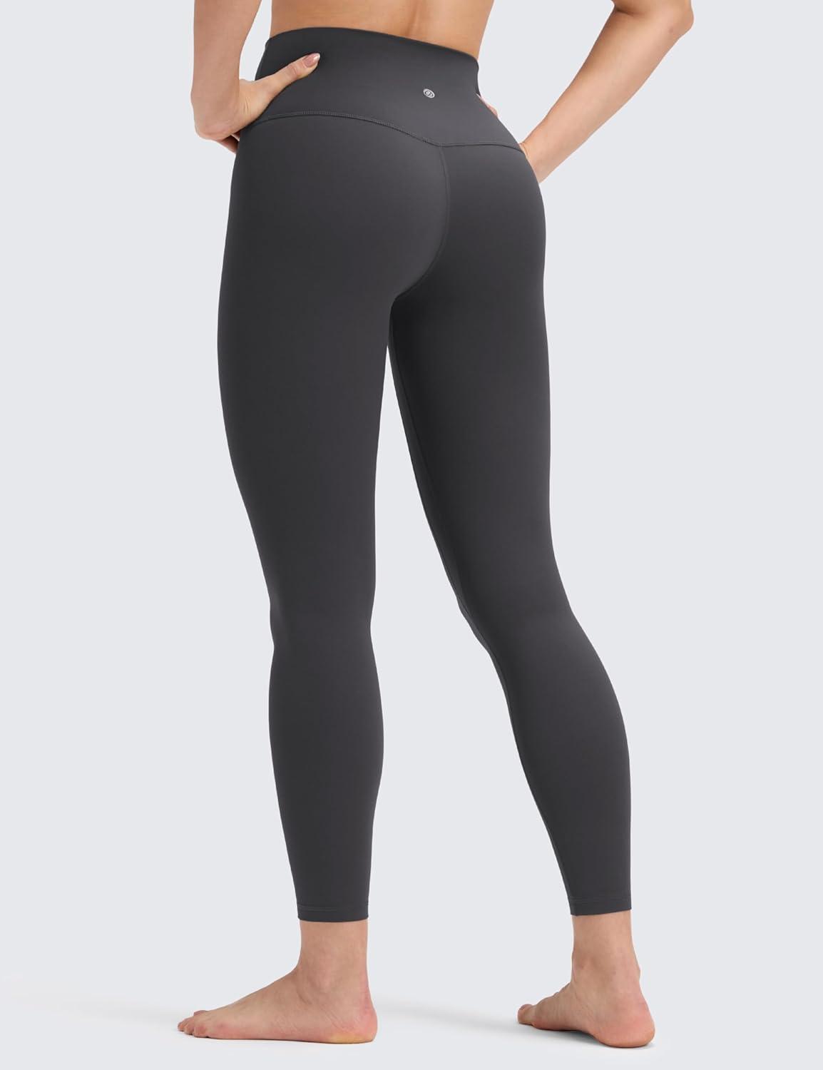 imageCRZ YOGA Butterluxe No Front Seam Yoga Leggings 25quot High Waisted Womens Lounge Pants Pilates Workout Athletic Buttery SoftMysterious Grey