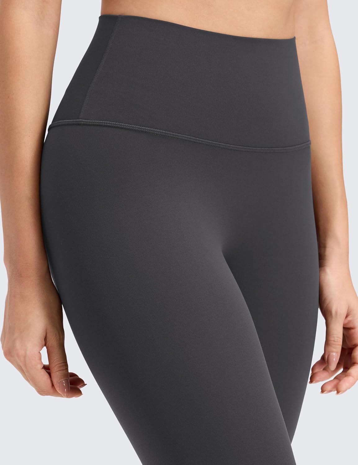 imageCRZ YOGA Butterluxe No Front Seam Yoga Leggings 25quot High Waisted Womens Lounge Pants Pilates Workout Athletic Buttery SoftMysterious Grey