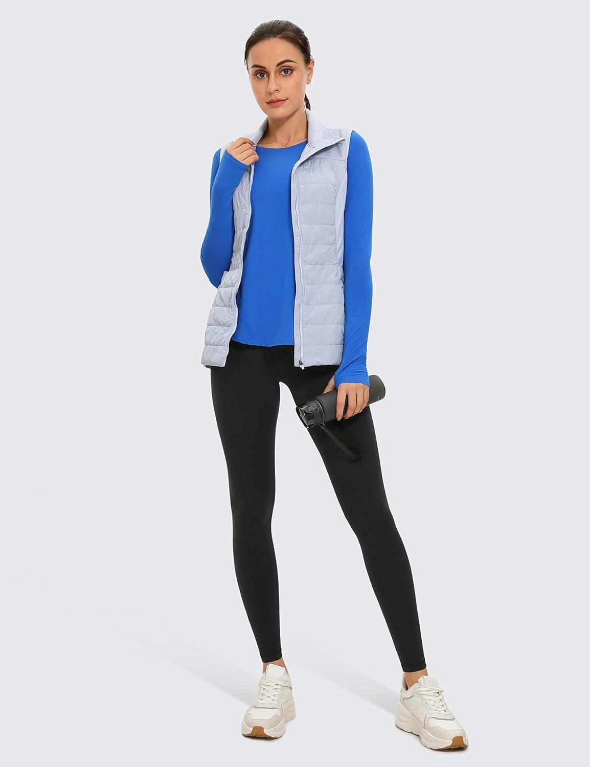 imageCRZ YOGA Butterluxe Workout Leggings Pockets 28 High Waisted Gym Womens Yoga Pants Running Buttery SoftBlack