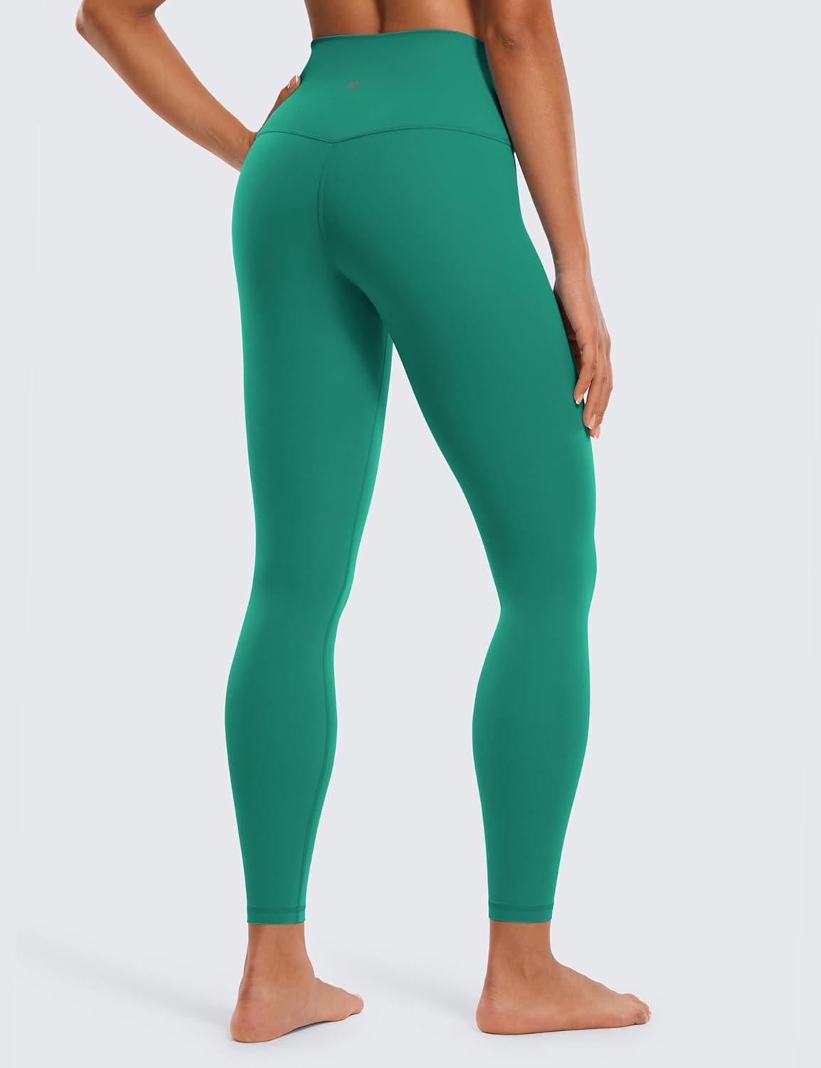imageCRZ YOGA Butterluxe Yoga Leggings 25quot High Waisted Buttery Soft Womens Workout Lounge PantsCascadia Green