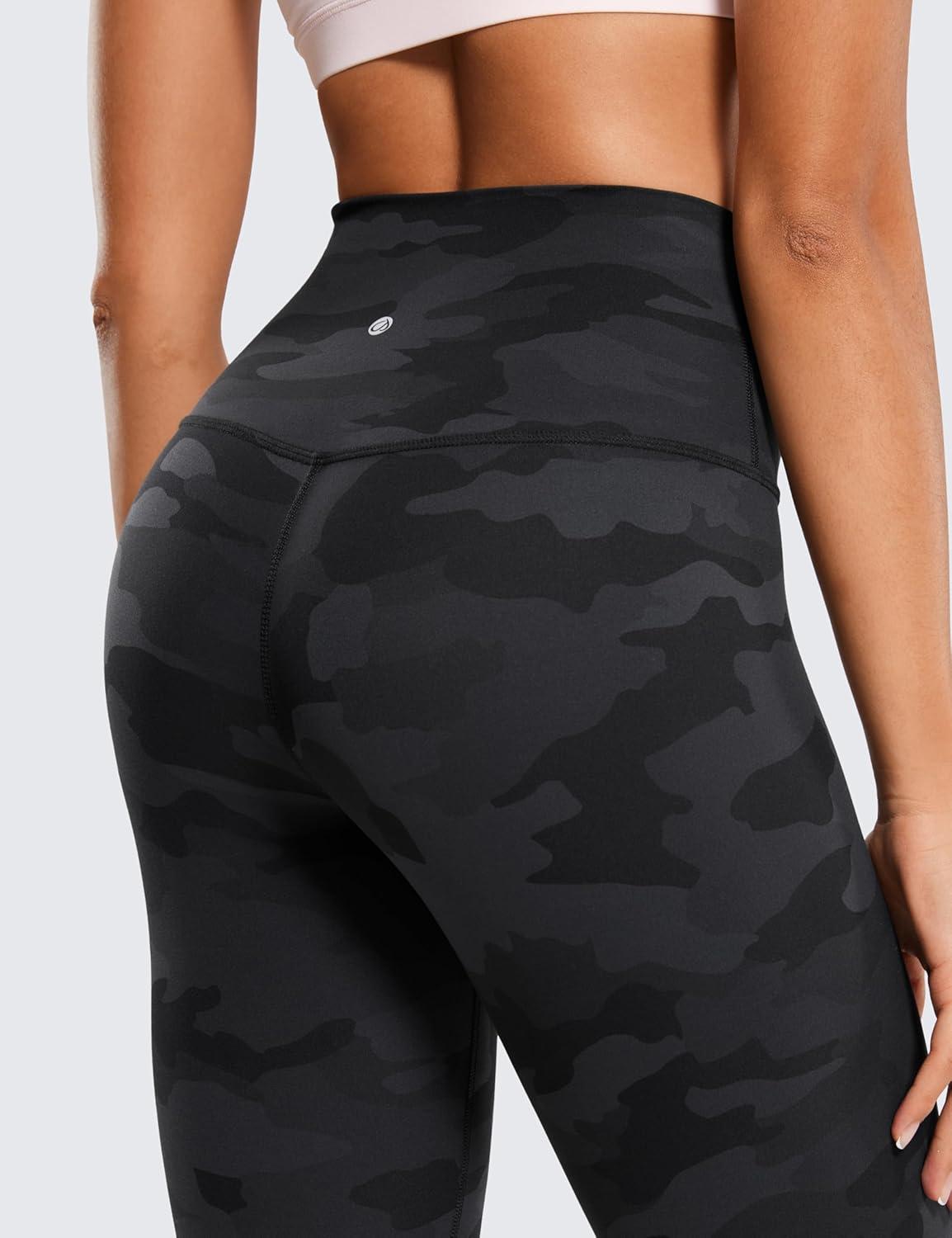 imageCRZ YOGA Butterluxe Yoga Leggings 25quot High Waisted Buttery Soft Womens Workout Lounge PantsDark Grey Camouflage 2