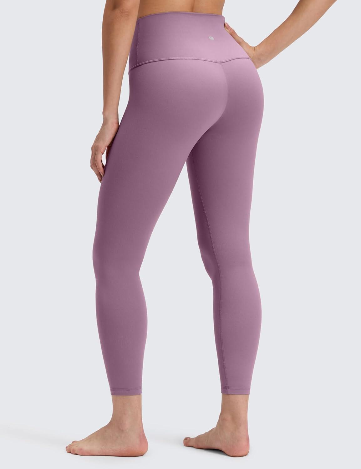 imageCRZ YOGA Butterluxe Yoga Leggings 25quot High Waisted Buttery Soft Womens Workout Lounge PantsLight Lavender