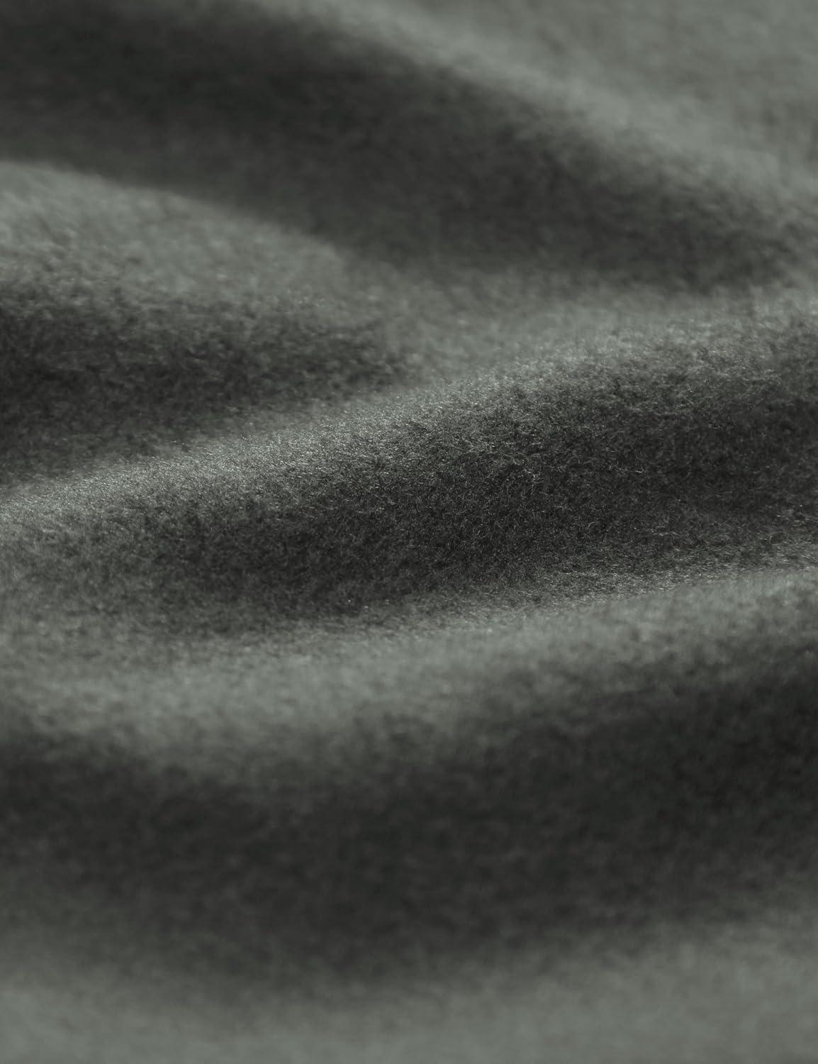 imageCRZ YOGA Cotton Fleece Lined Sweatpants for Men 30quot Classic Fit Casual Lounge Cozy Sweat Pants Joggers with Zipper PocketsGrey Sage