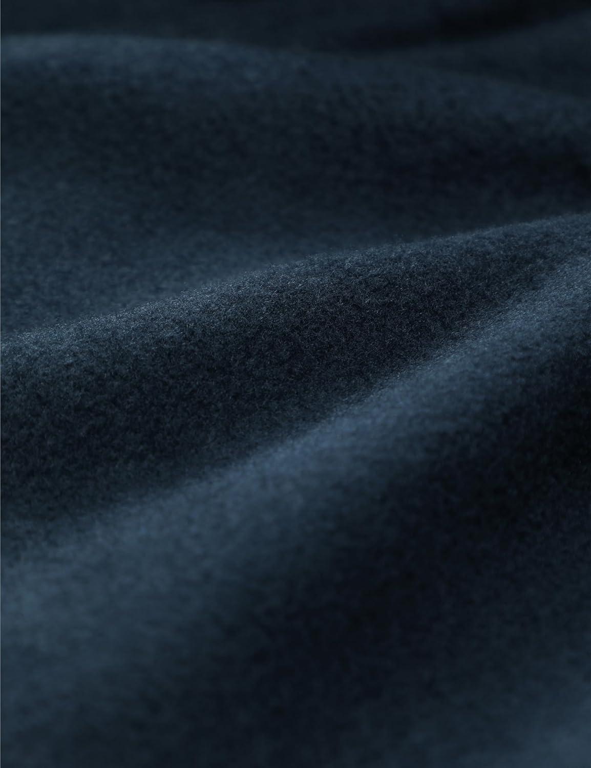 imageCRZ YOGA Cotton Fleece Lined Sweatpants for Men 30quot Classic Fit Casual Lounge Cozy Sweat Pants Joggers with Zipper PocketsInk Blue