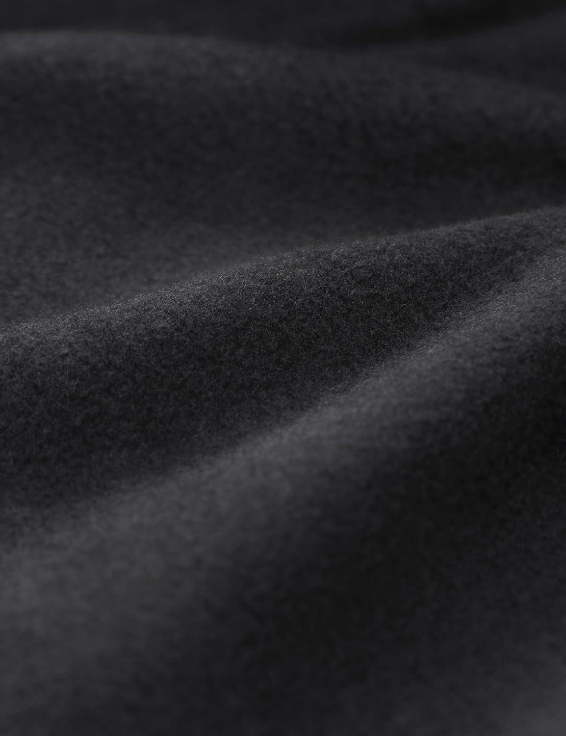 imageCRZ YOGA Cotton Fleece Lined Sweatpants for Men 30quot Classic Fit Casual Lounge Cozy Sweat Pants Joggers with Zipper PocketsMysterious Grey