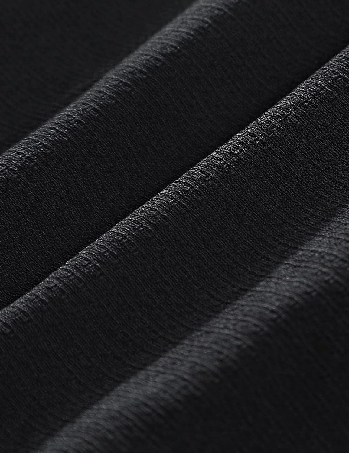 imageCRZ YOGA Crewneck Workout Shirts for Men Quick Dry Running Athletic TShirts Lightweight Basic TopsBlack