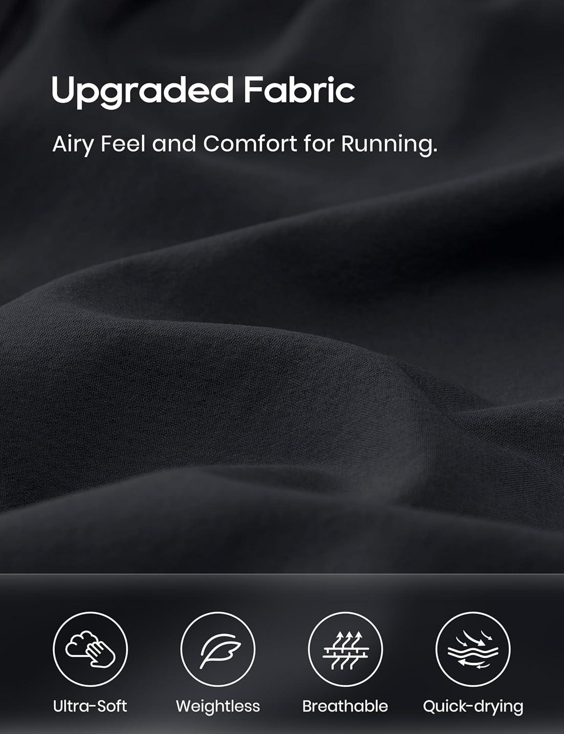 imageCRZ YOGA High Waisted Split Running Shorts for Women 3quot Comfy Mesh Liner for Workout Athletic GymTrack Quick DryBlack