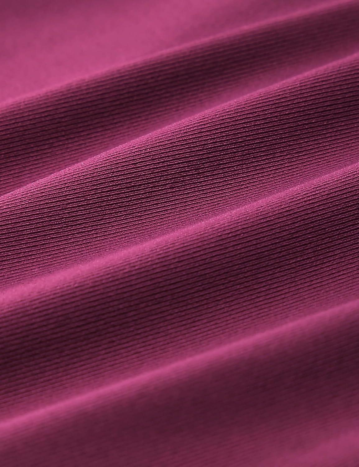 imageCRZ YOGA Low Waisted Bikini Bottom for Women Cheeky Basic Bathing Swimsuit Swim BriefsFuchsia