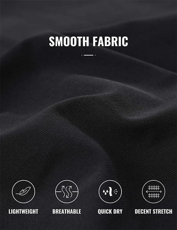 imageCRZ YOGA Mens All Day Comfy Golf Shorts 7quot9quot Stretch Lightweight Flat Front for Casual Work with PocketsBlack