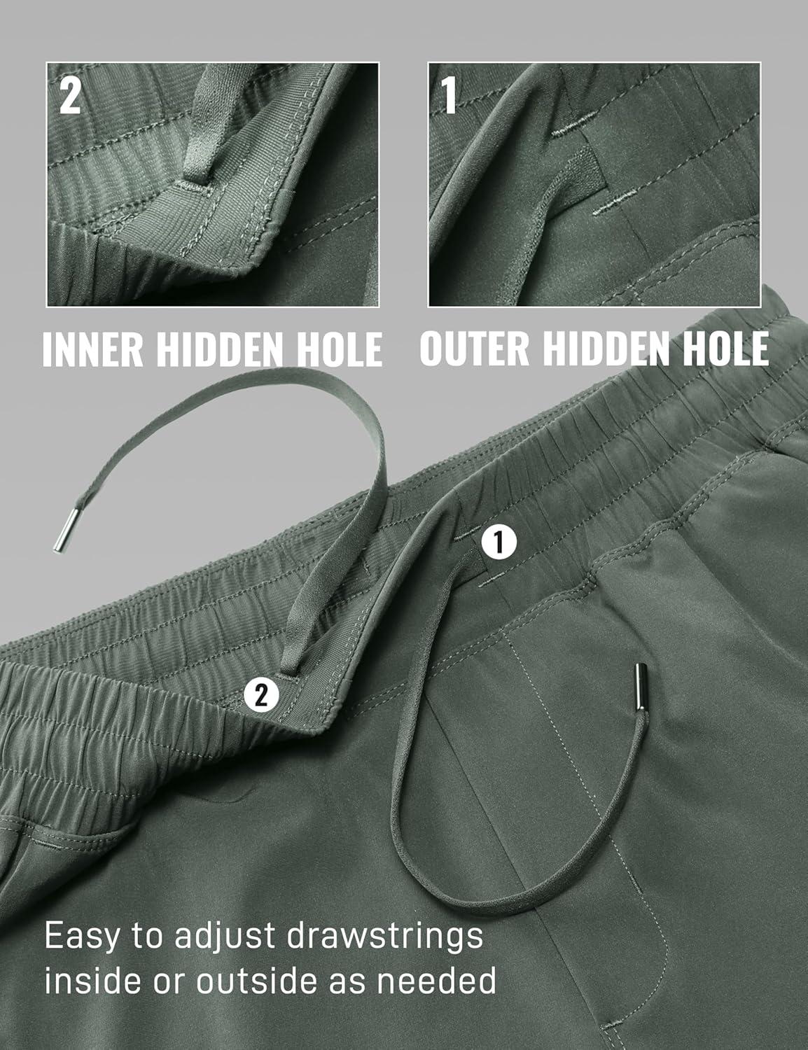 imageCRZ YOGA Mens Linerless Workout Shorts 7 Quick Dry for Running Sports Athletic Gym with PocketsGrey Sage