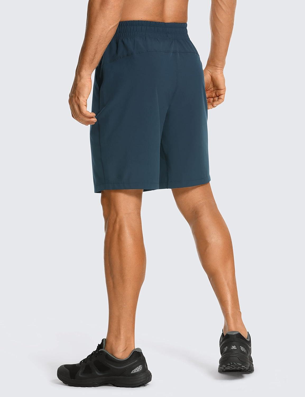 imageCRZ YOGA Mens Linerless Workout Shorts 7 Quick Dry for Running Sports Athletic Gym with PocketsStelindigo