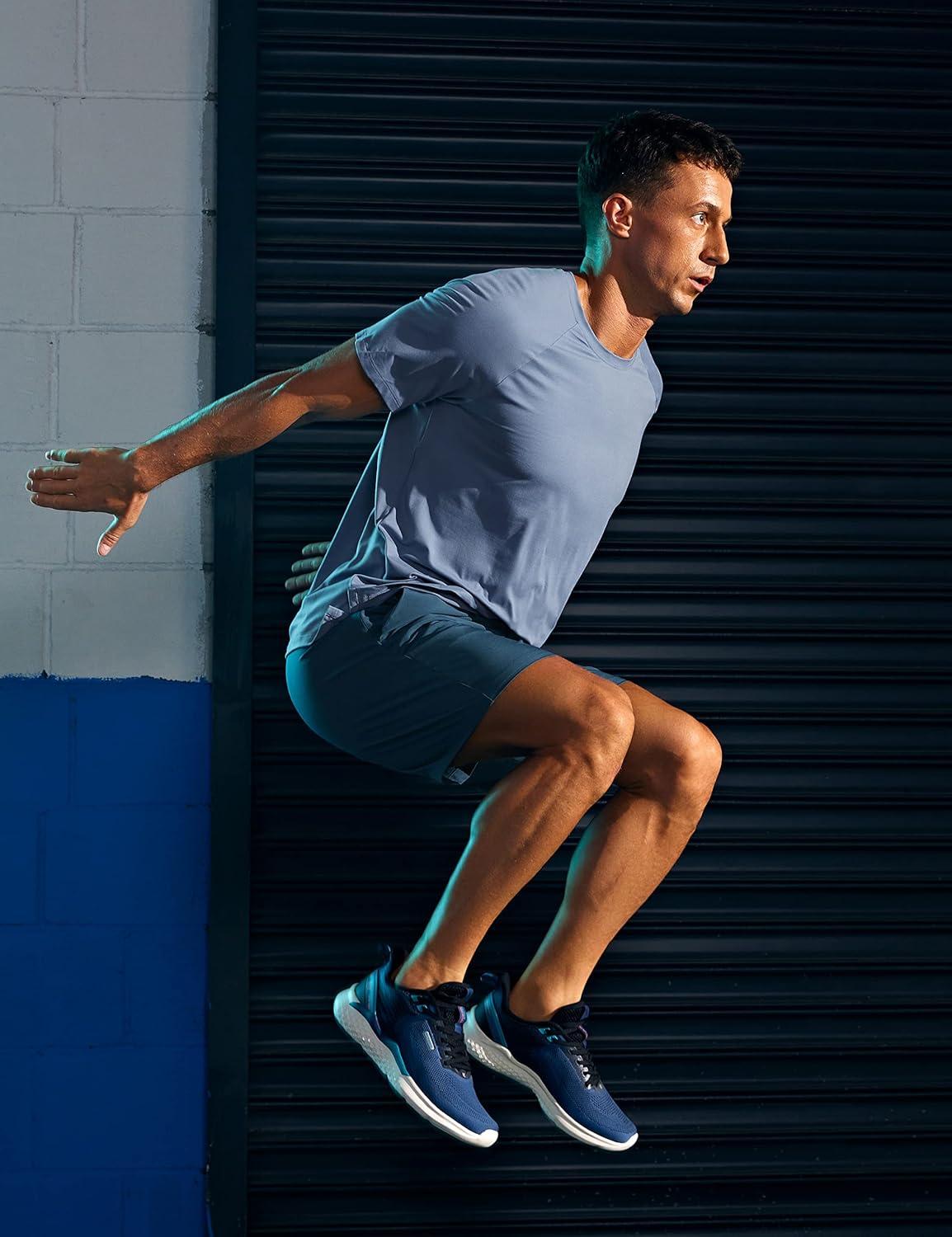 imageCRZ YOGA Mens Linerless Workout Shorts 7 Quick Dry for Running Sports Athletic Gym with PocketsStelindigo