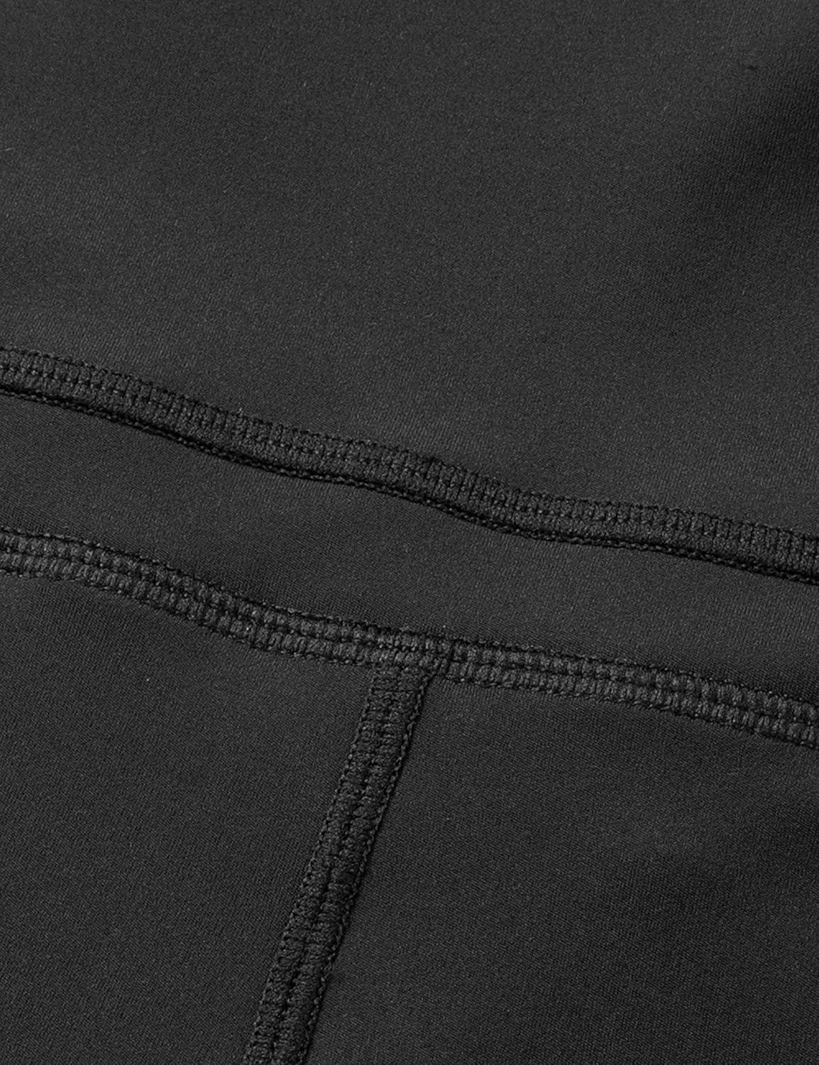 imageCRZ YOGA Naked Feeling Workout Leggings 25 High Waist Yoga Training Tight Womens PantsBlack