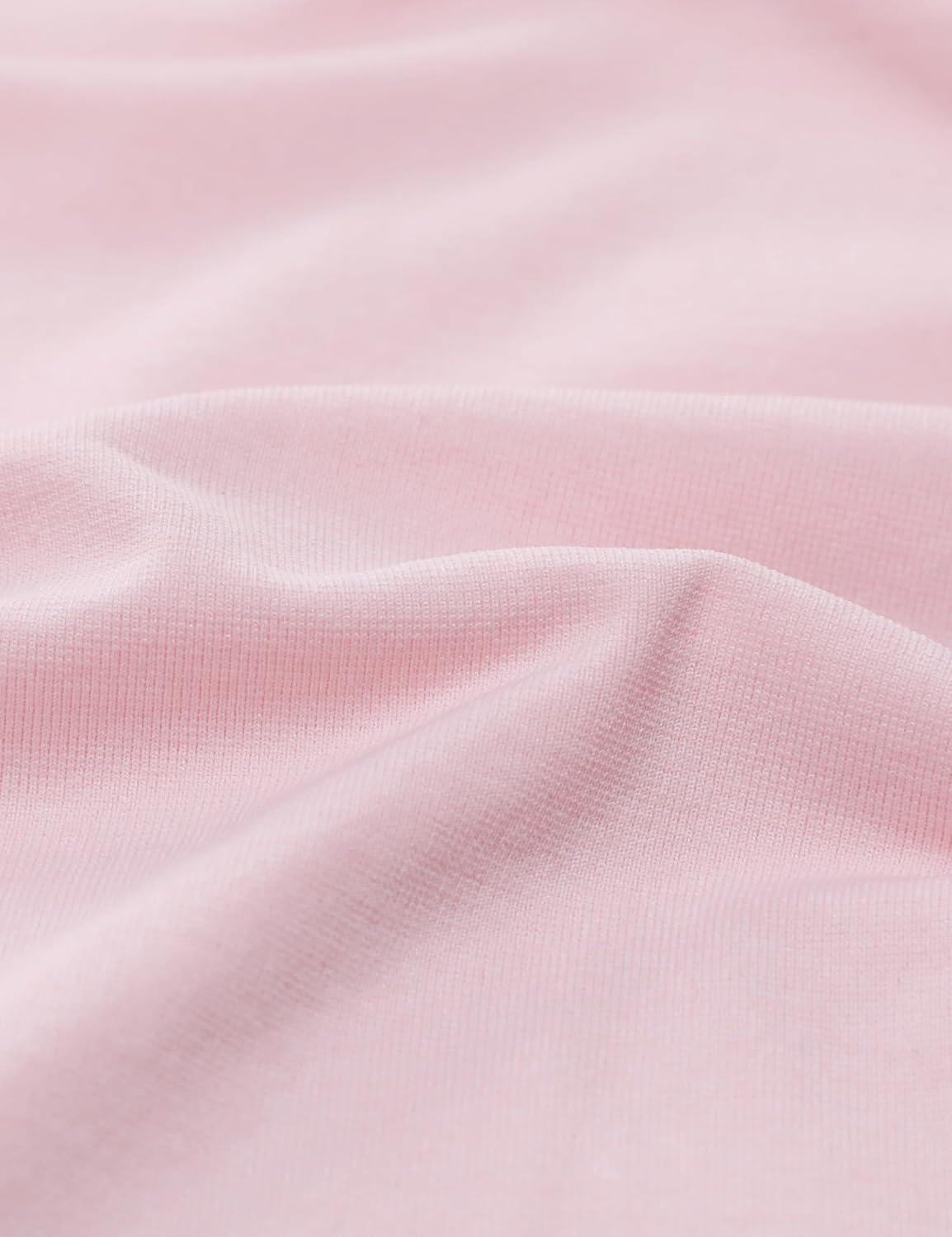 imageCRZ YOGA Seamless Long Sleeve Shirts for Women Waist Workout Athletic Running Gym Yoga Tops Crewneck Breathable Quick DryStrawberry Pink