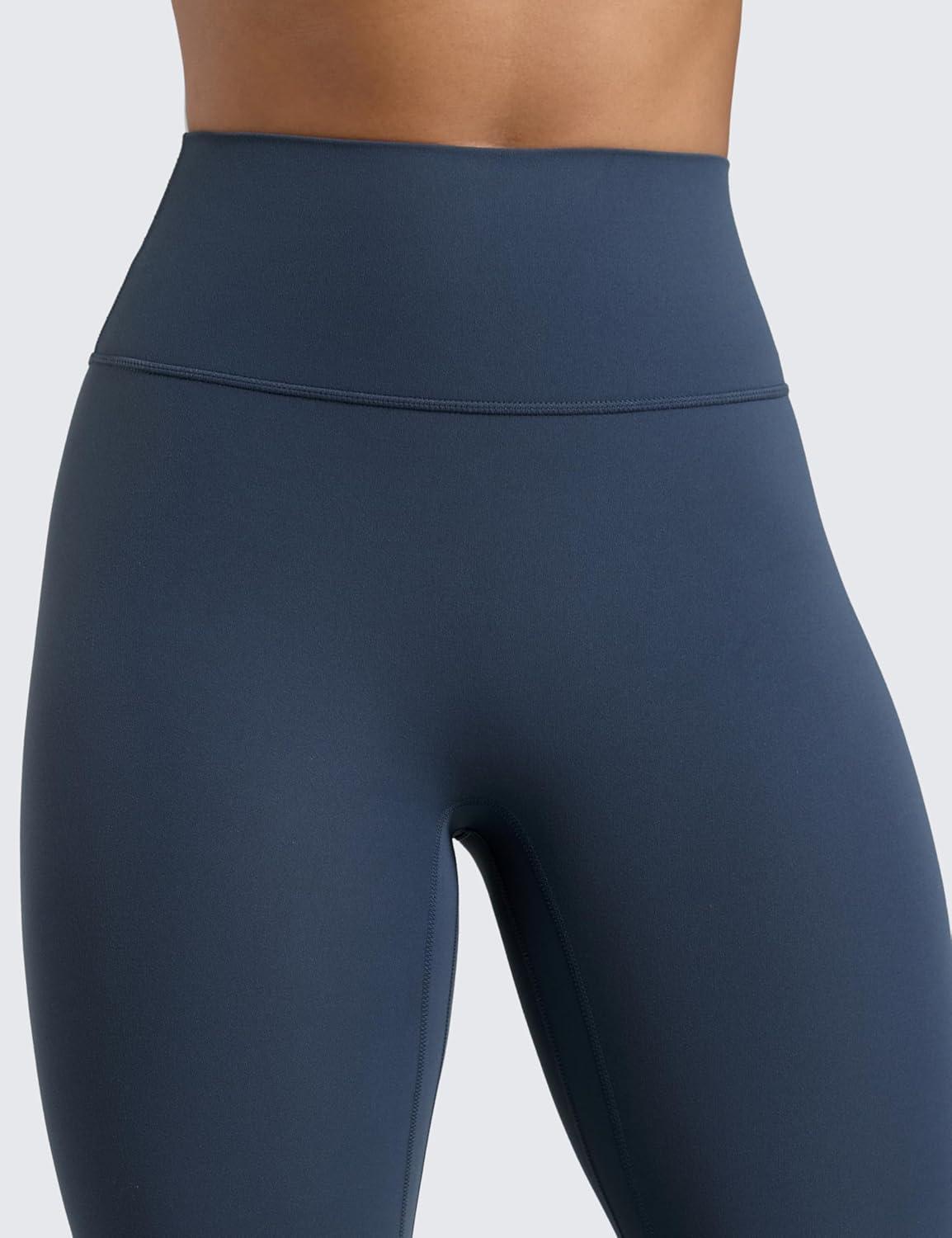 imageCRZ YOGA Secretsculpt Butterlift Workout Leggings 25quot No Front Seam High Waisted Womens Yoga Pants Booty Scrunch ButtStelindigo