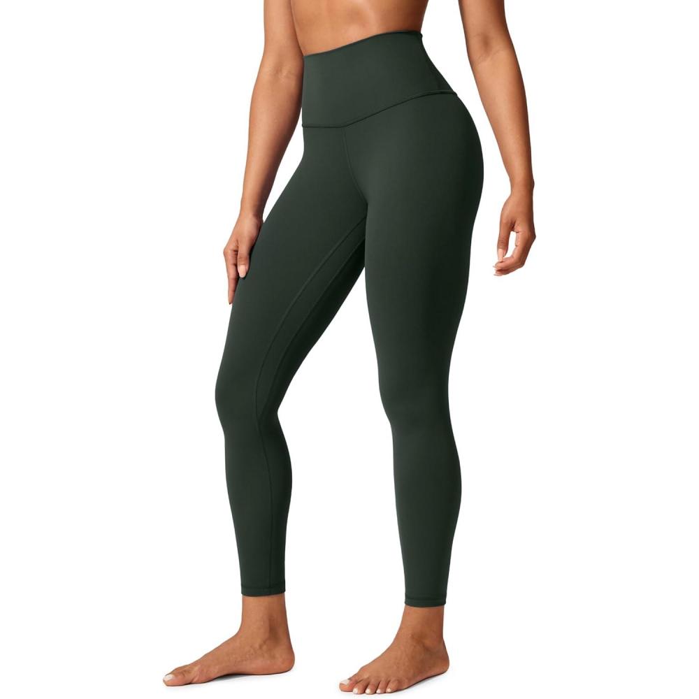 imageCRZ YOGA Butterlift Workout Leggings 25quot High Waisted Pilates Gym Athletic Womens Yoga Pants Buttery SoftLegend Green