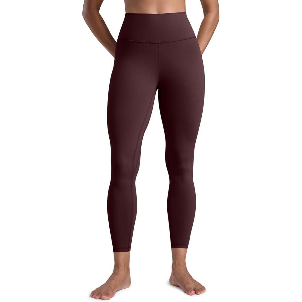 imageCRZ YOGA Butterlift Workout Leggings 25quot High Waisted Pilates Gym Athletic Womens Yoga Pants Buttery SoftRipe Plum