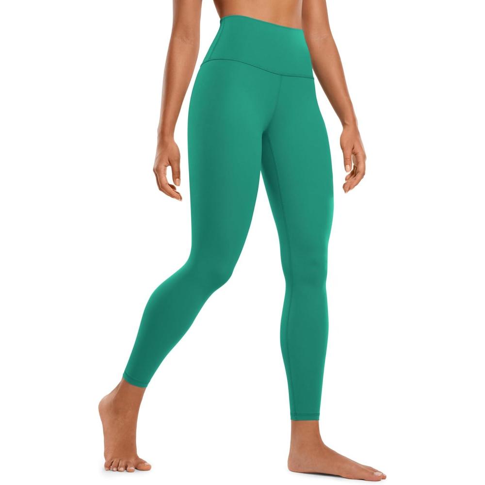 imageCRZ YOGA Butterluxe Yoga Leggings 25quot High Waisted Buttery Soft Womens Workout Lounge PantsCascadia Green