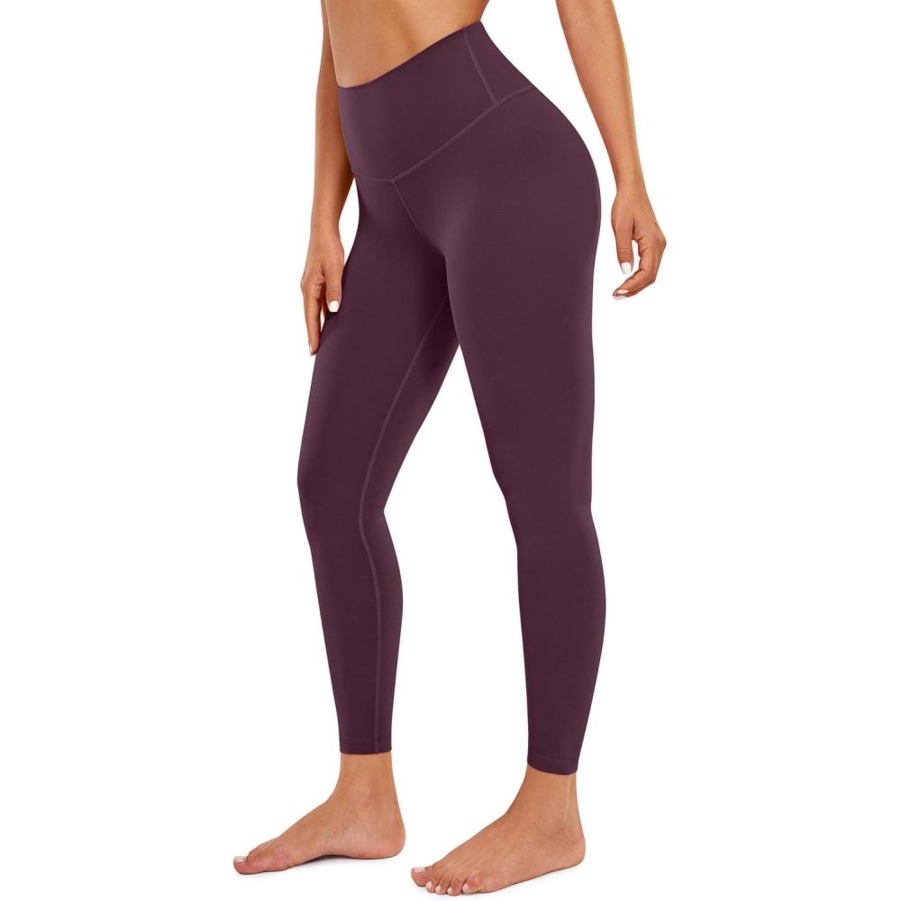 imageCRZ YOGA Butterluxe Yoga Leggings 25quot High Waisted Buttery Soft Womens Workout Lounge PantsDeep Purple
