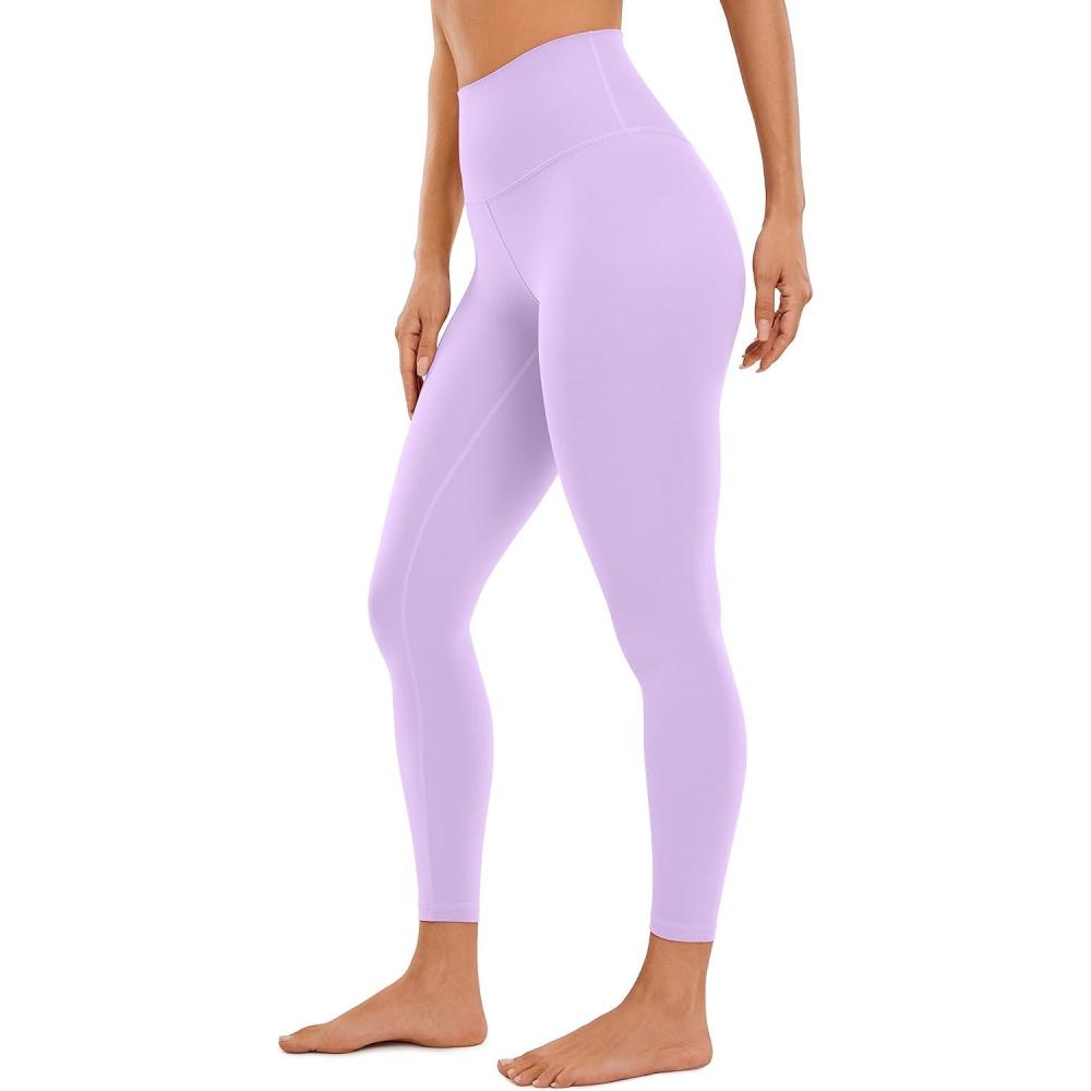 imageCRZ YOGA Butterluxe Yoga Leggings 25quot High Waisted Buttery Soft Womens Workout Lounge PantsElfin Purple