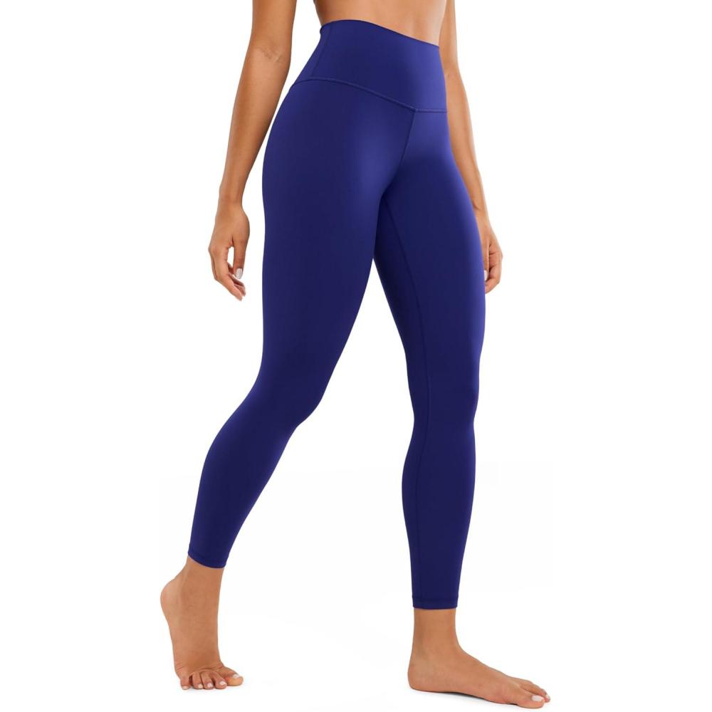 imageCRZ YOGA Butterluxe Yoga Leggings 25quot High Waisted Buttery Soft Womens Workout Lounge PantsLarkspur Blue