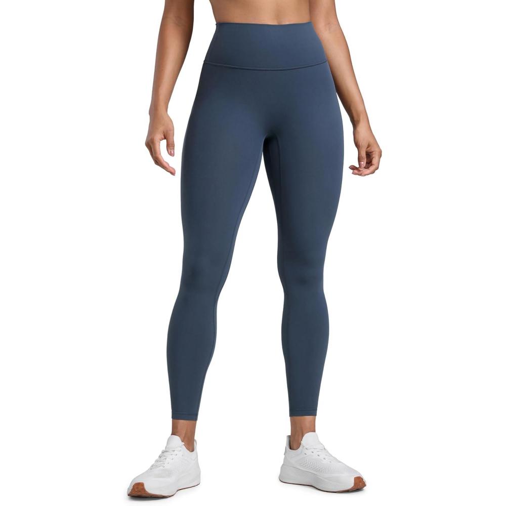 imageCRZ YOGA Secretsculpt Butterlift Workout Leggings 25quot No Front Seam High Waisted Womens Yoga Pants Booty Scrunch ButtStelindigo
