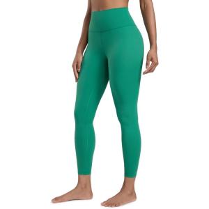 CRZ YOGA Butterlift Workout Leggings 25″ – High Waisted Pilates Gym Athletic Womens Yoga Pants Buttery Soft(Cascadia Green)
