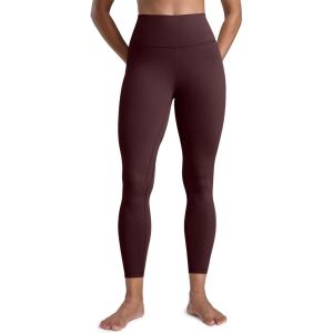 CRZ YOGA Butterlift Workout Leggings 25″ – High Waisted Pilates Gym Athletic Womens Yoga Pants Buttery Soft(Ripe Plum)