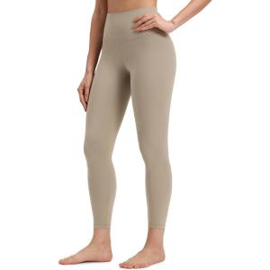 CRZ YOGA Butterluxe Yoga Leggings 25″ – High Waisted Buttery Soft Womens Workout Lounge Pants(Oak)