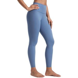 CRZ YOGA Butterluxe Yoga Leggings 25″ – High Waisted Buttery Soft Womens Workout Lounge Pants(Oasis Blue)