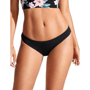 CRZ YOGA Low Waisted Bikini Bottom for Women – Cheeky Basic Bathing Swimsuit Swim Briefs(Black)