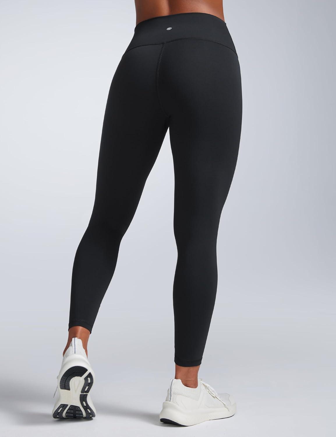 imageCRZ YOGA Butterbreeze Workout Leggings 25 High Waisted Athletic Gym Running Womens Yoga Pants Tummy ControlBlack