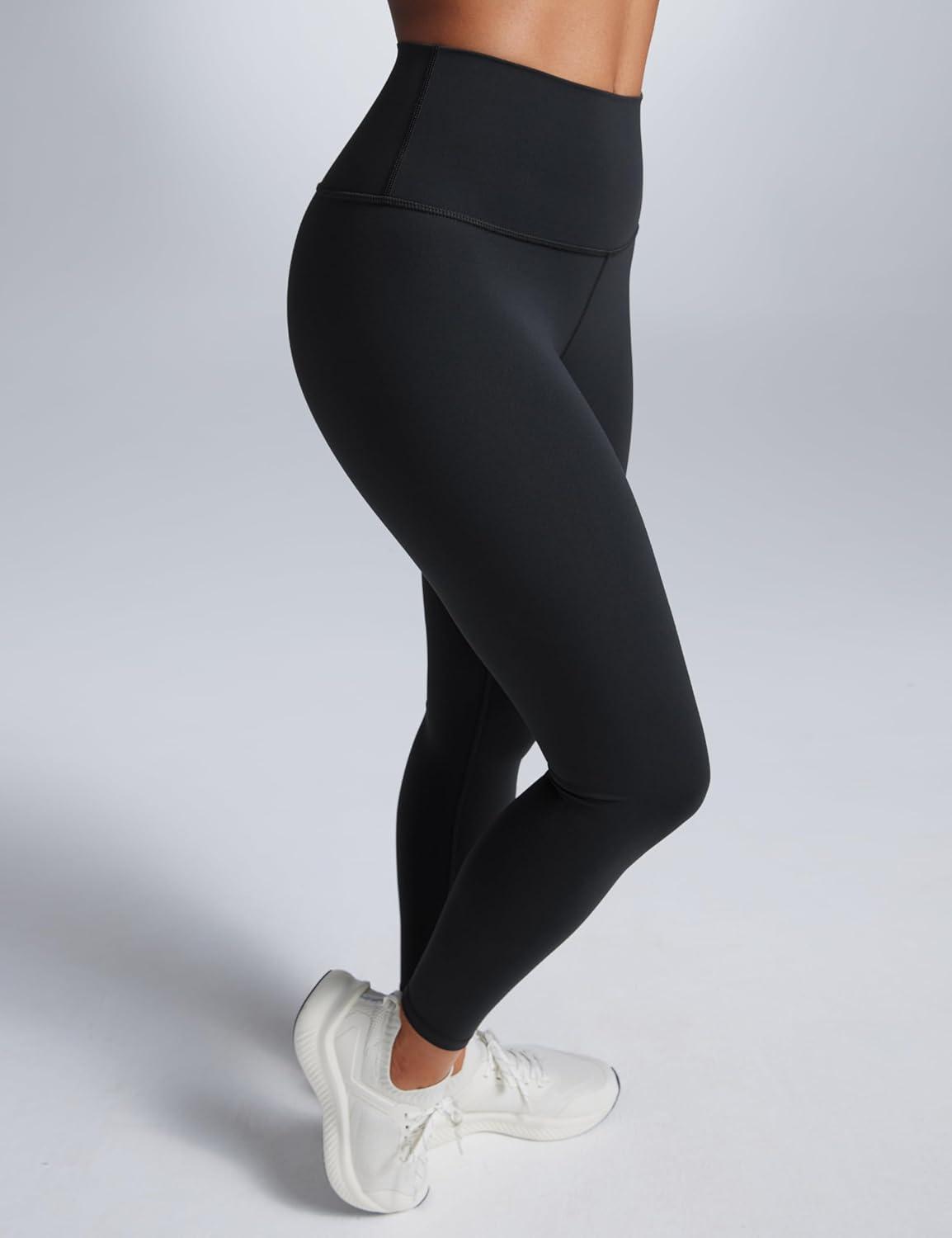 imageCRZ YOGA Butterbreeze Workout Leggings 28 High Waisted Athletic Gym Running Womens Yoga Pants Tummy ControlBlack