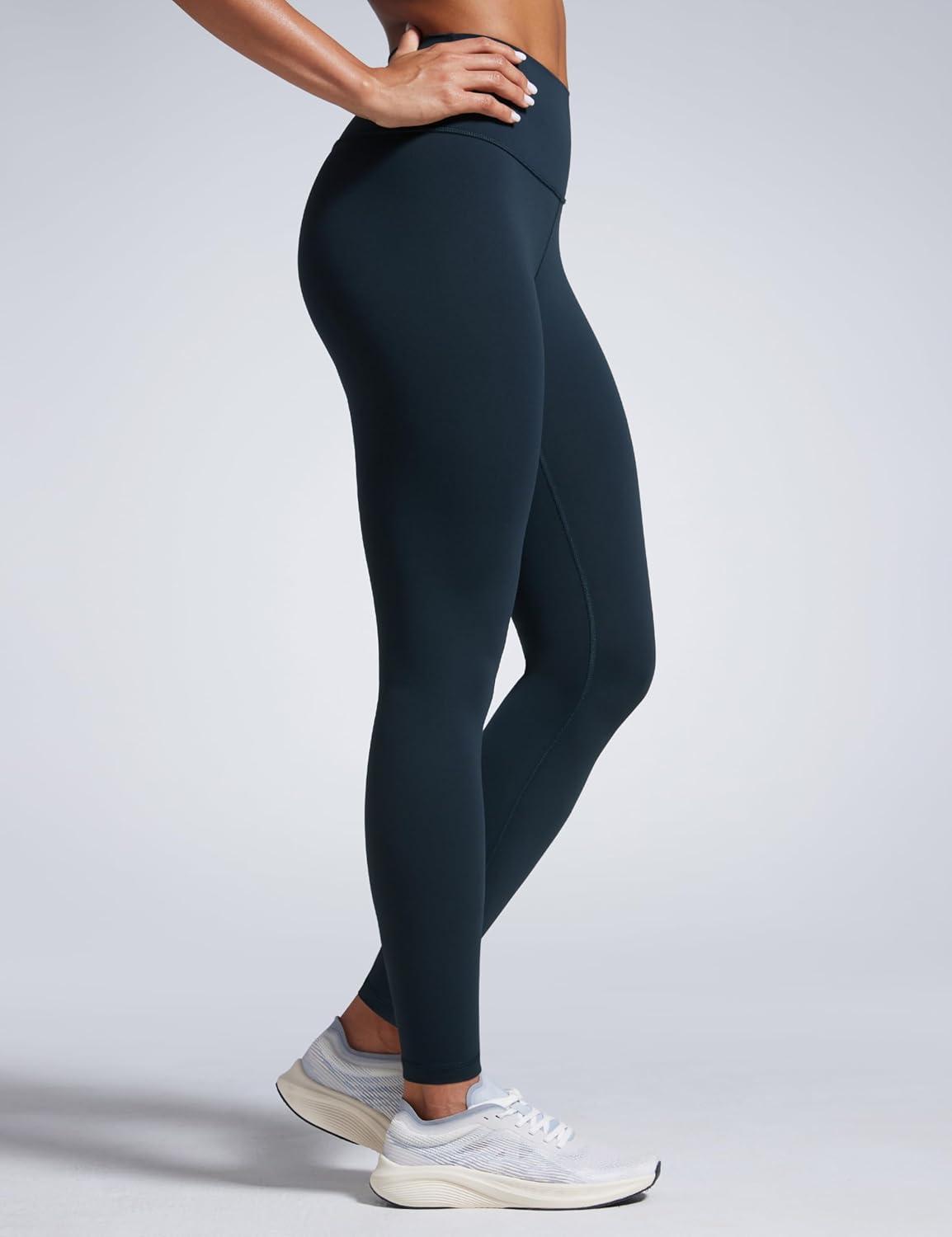 imageCRZ YOGA Butterbreeze Workout Leggings 28 High Waisted Athletic Gym Running Womens Yoga Pants Tummy ControlTrue Navy