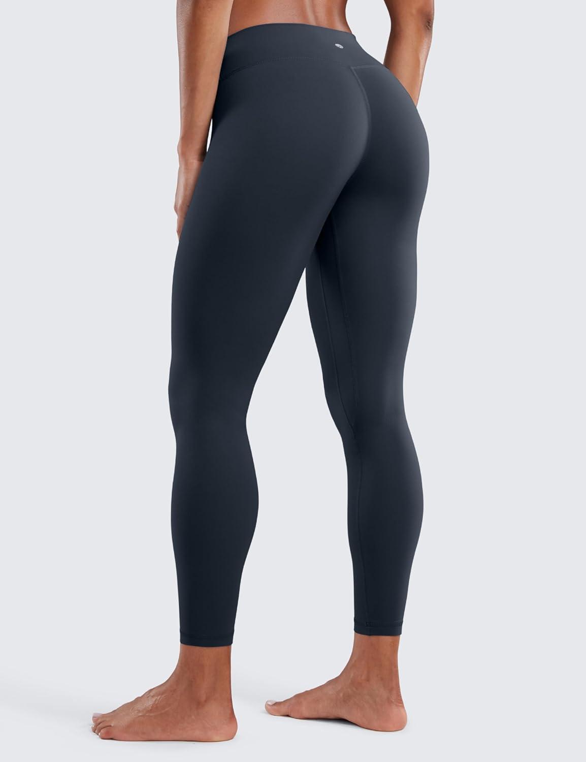 imageCRZ YOGA Butterluxe Low Rise Leggings 25quot Workout Athletic Gym Lounge Womens Yoga PantsTrue Navy