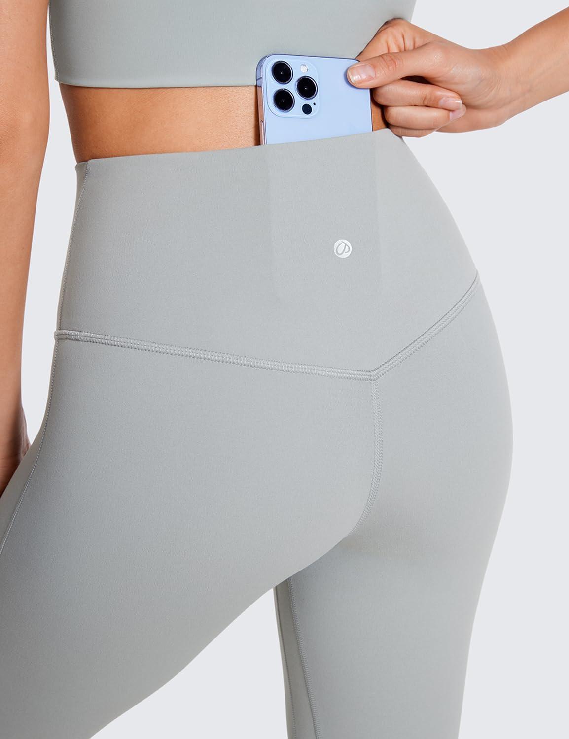 imageCRZ YOGA Butterluxe Mini Flared Leggings 30quot315quot33 High Waist Bootcut Casual Lounge Women Yoga Pants with PocketSterling