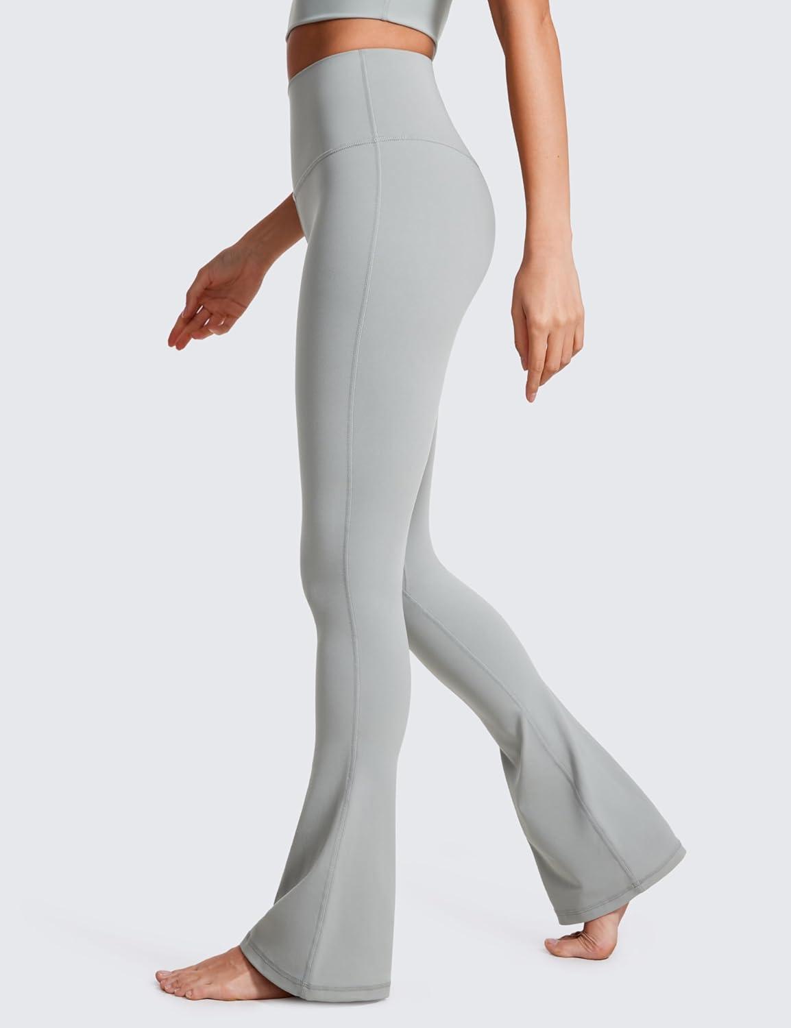 imageCRZ YOGA Butterluxe Mini Flared Leggings 30quot315quot33 High Waist Bootcut Casual Lounge Women Yoga Pants with PocketSterling
