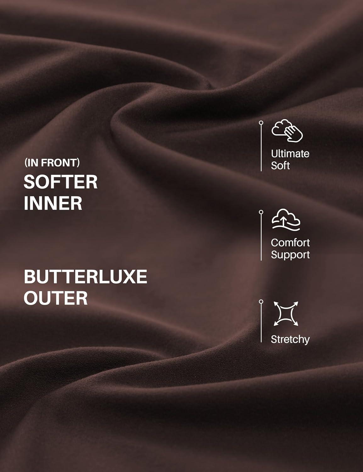 imageCRZ YOGA Butterluxe Soft Double Lined Tank Tops for Women Yoga Workout Casual Going Out High Neck Basic Sleeveless ShirtHot Fudge Brown