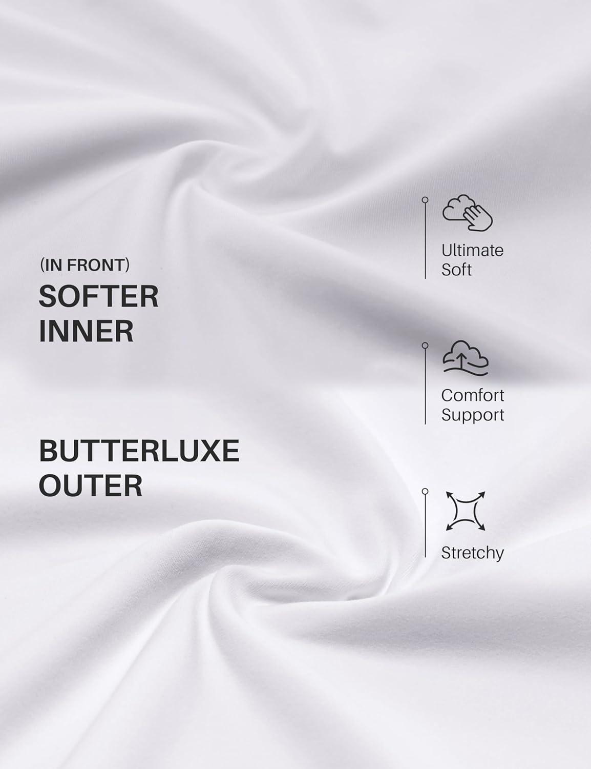 imageCRZ YOGA Butterluxe Soft Double Lined V Neck Tank Tops for Women Yoga Casual Camisole Racerback Tight Sleeveless ShirtWhite