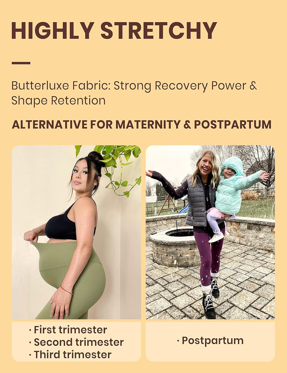 imageCRZ YOGA Butterluxe Super High Waist Leggings 25quot Buttery Soft Womens Yoga Pants Workout Over BellyTrue Navy