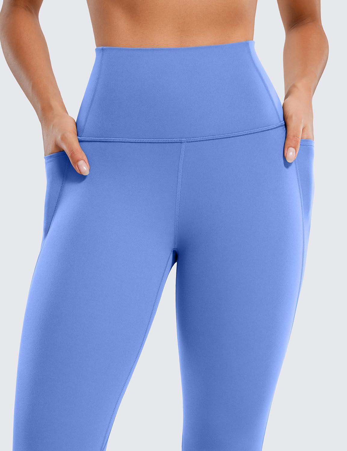 imageCRZ YOGA Butterluxe Workout Leggings Pockets 25 High Waisted Gym Womens Yoga Pants Buttery SoftWild Indigo
