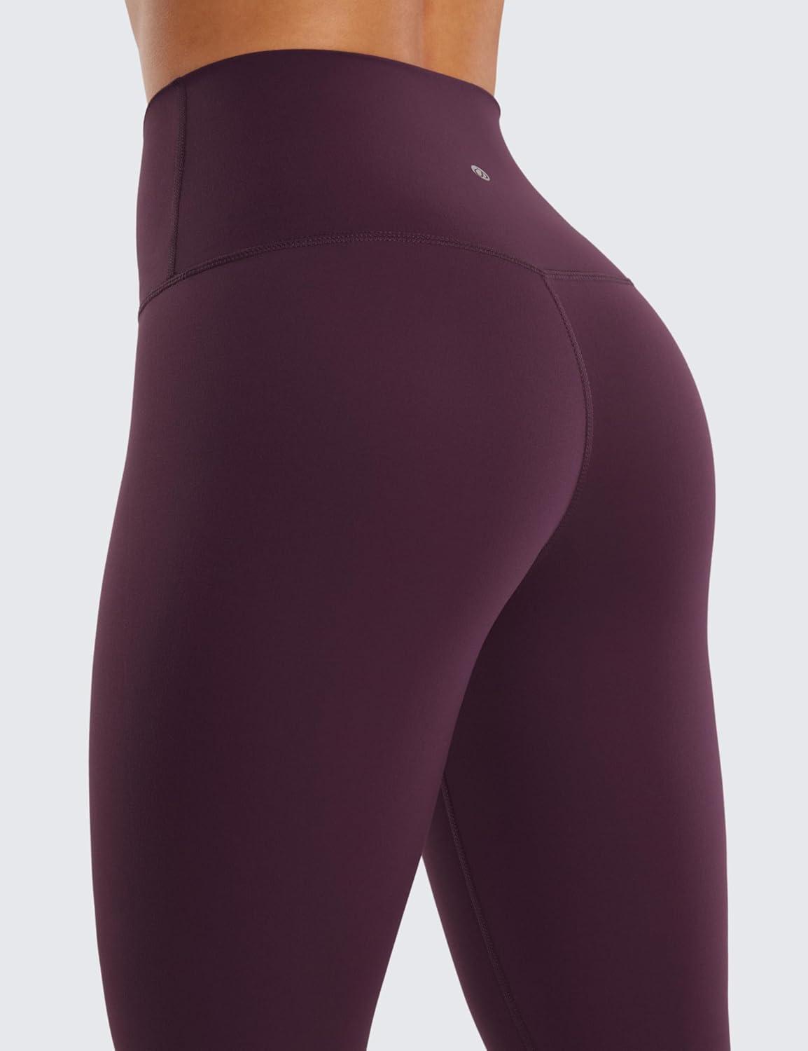 imageCRZ YOGA Butterluxe Yoga Capris Leggings 19 High Waisted Workout Buttery Soft Athletic Lounge Womens Crop PantsDeep Purple