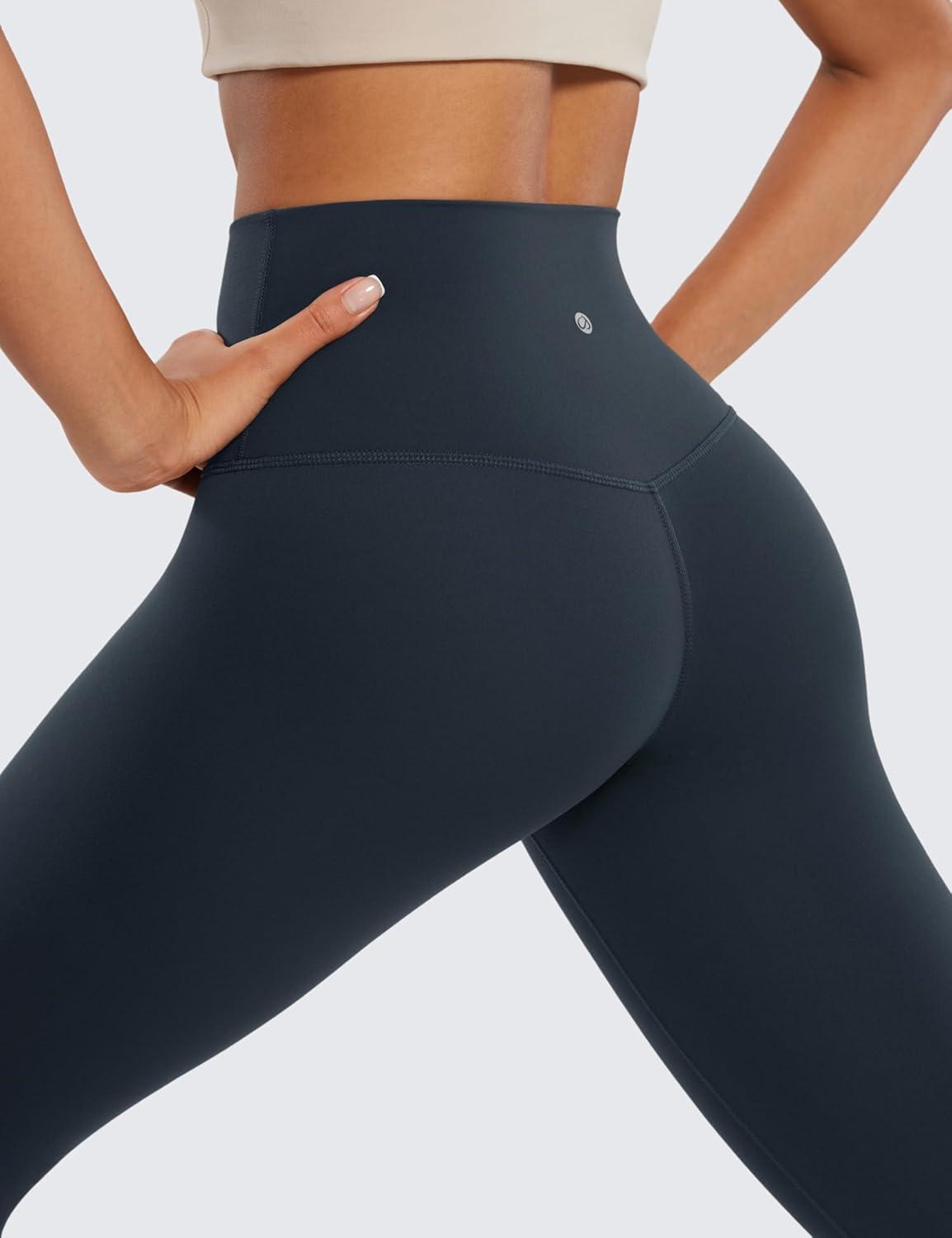 imageCRZ YOGA Butterluxe Yoga Capris Leggings 19 High Waisted Workout Buttery Soft Athletic Lounge Womens Crop PantsTrue Navy
