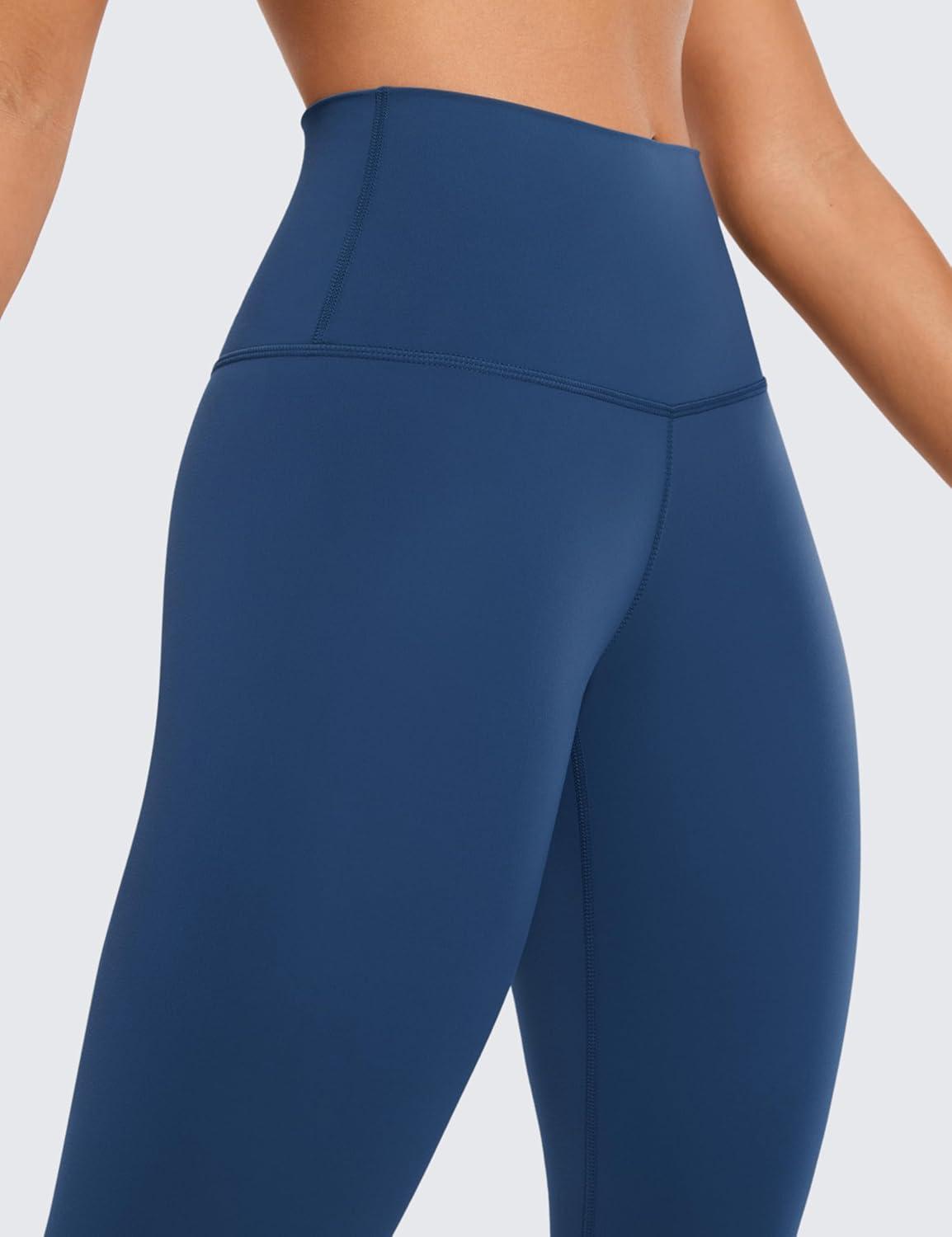 imageCRZ YOGA Butterluxe Yoga Capris Leggings 23 High Waisted Buttery Soft Workout Womens Lounge PantsFrench Navy