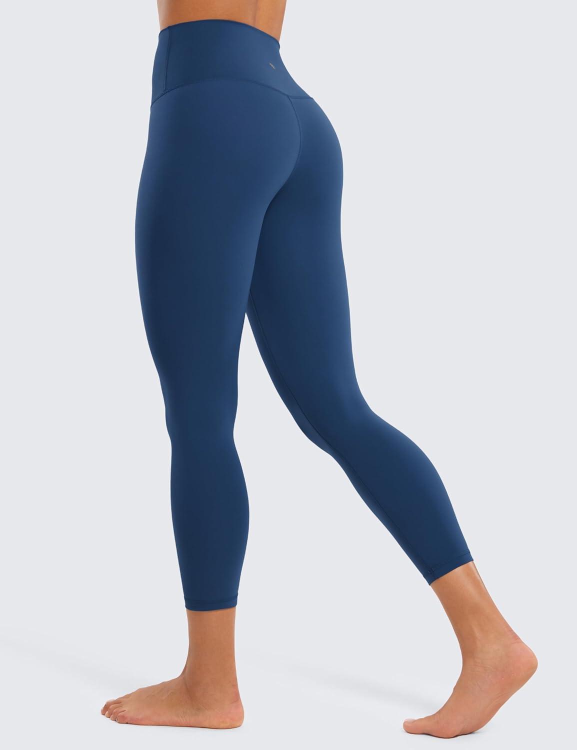 imageCRZ YOGA Butterluxe Yoga Capris Leggings 23 High Waisted Buttery Soft Workout Womens Lounge PantsFrench Navy