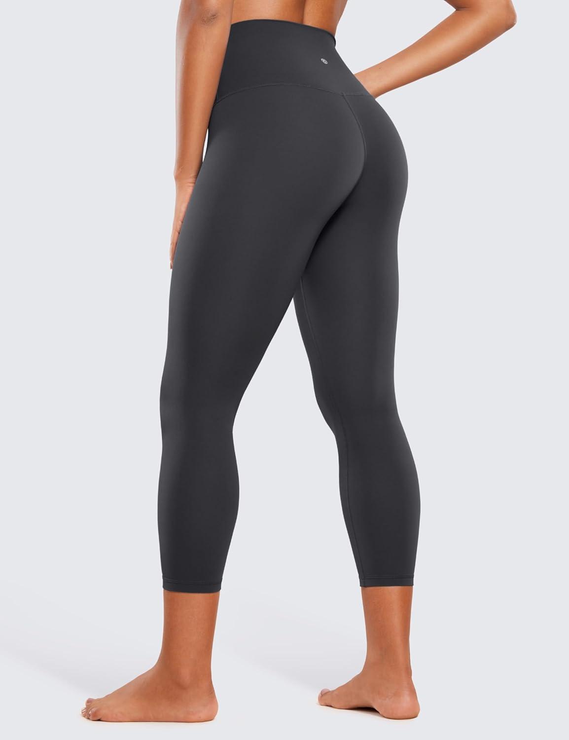 imageCRZ YOGA Butterluxe Yoga Capris Leggings 23 High Waisted Buttery Soft Workout Womens Lounge PantsMysterious Grey
