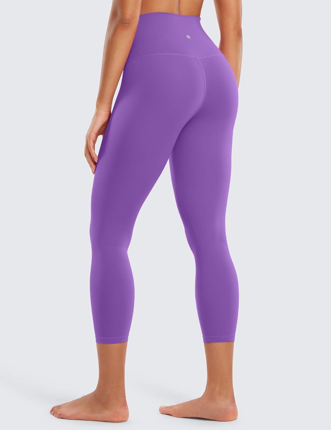 imageCRZ YOGA Butterluxe Yoga Capris Leggings 23 High Waisted Buttery Soft Workout Womens Lounge PantsRoyal Lilac